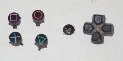 PlayStation Dualshock 3 Controller OEM Replacement Set of Buttons