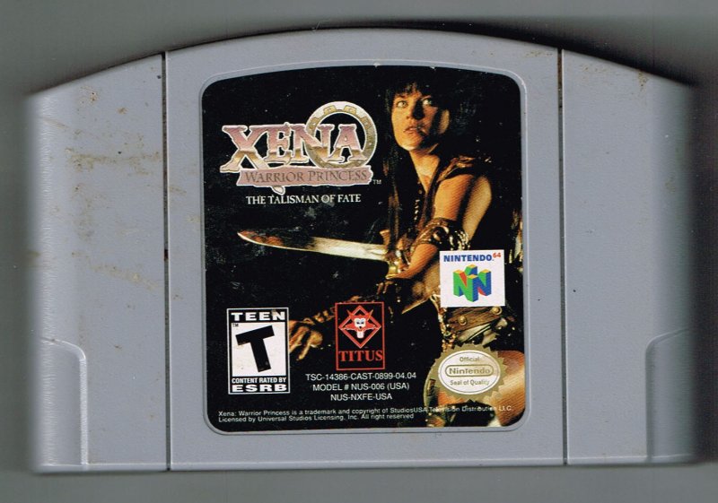 Image 0 of Nintendo N64 Xena Warrior Princess The Talisman of Fate 64 video Game