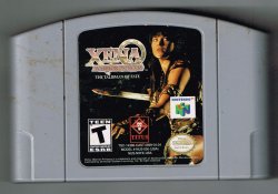 Nintendo N64 Xena Warrior Princess The Talisman of Fate 64 video Game