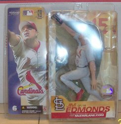 Mcfarlane MLB series 6 JIM EDMONDS ST. LOUIS CARDINALS Chase Figure MINT