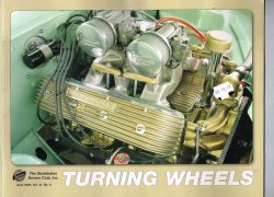 Turning Wheels Magazine June 2009 Vol. 41 No. 6 Studebaker Drivers Club