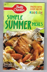 Betty Crocker Magazine #187 August 2002 Simple Summer Meals