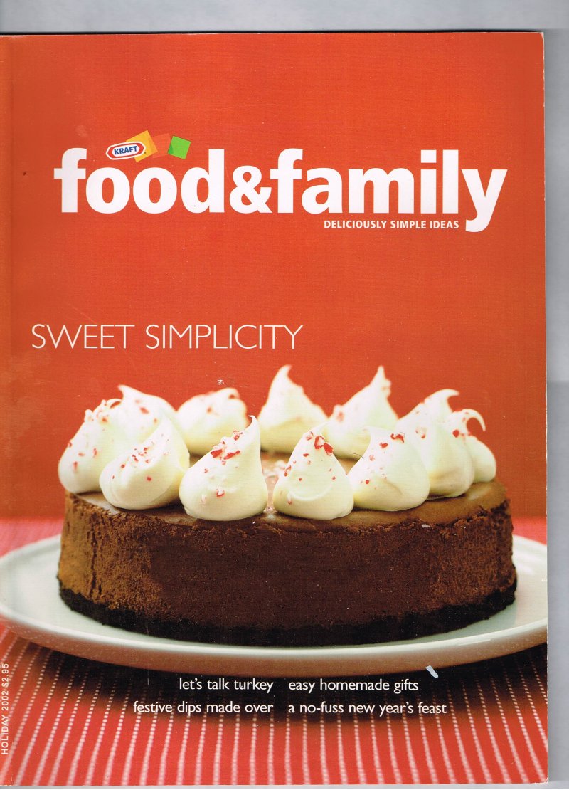 Image 0 of Kraft Food & Family Magazine Holiday 2002