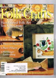 Country Home Folk Crafts Magazine February 1995