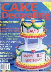 Cake Decorating Magazine July August 1996