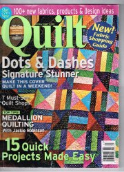 Quilt Magazine April May 2006 #63