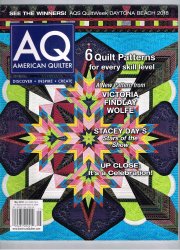 American Quilter Magazine May 2018 Volume 34 Number 3