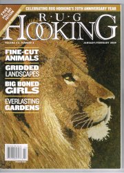 Rug Hooking Magazine January February 2009 Volume 20 No. 4