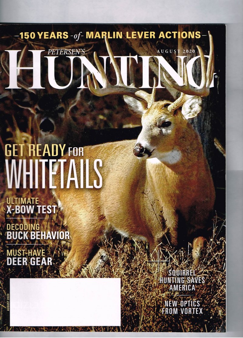 Image 0 of Petersen's Hunting Magazine August 2020