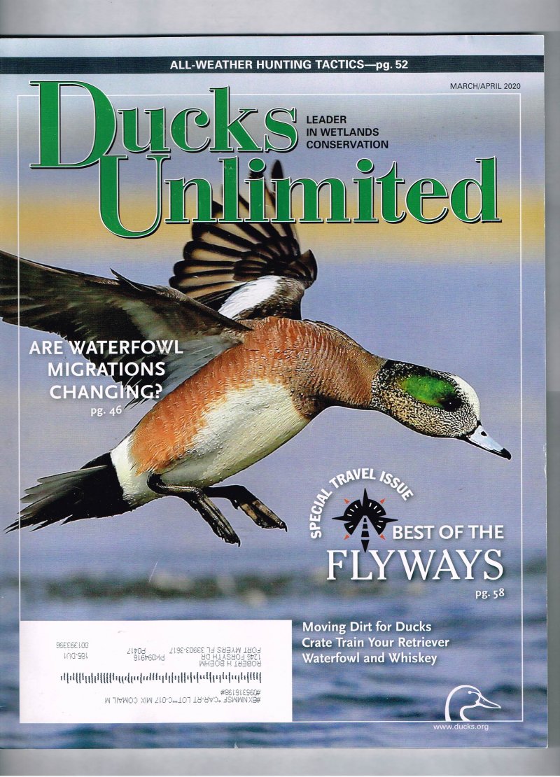 Image 0 of Ducks Unlimited Magazine March April 2020
