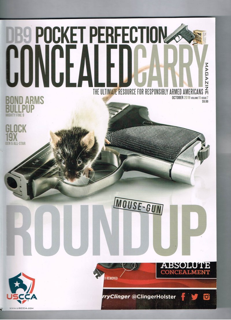 Concealed Carry Magazine October 2018 Volume 15 issue 7