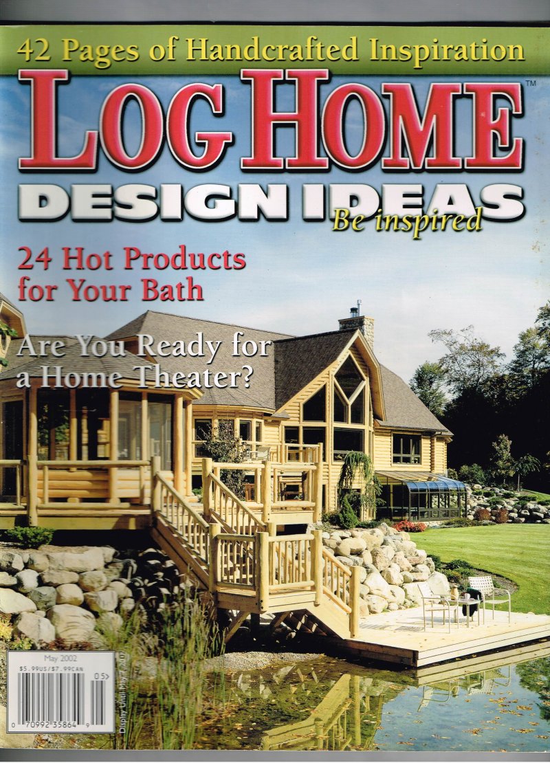 Image 0 of Log Home Design Ideas Magazine May 2002