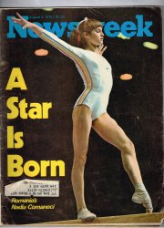 1976 News Week Magazine August 2nd Nadia Comaneci
