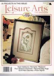 Leisure Arts Magazine February 1996