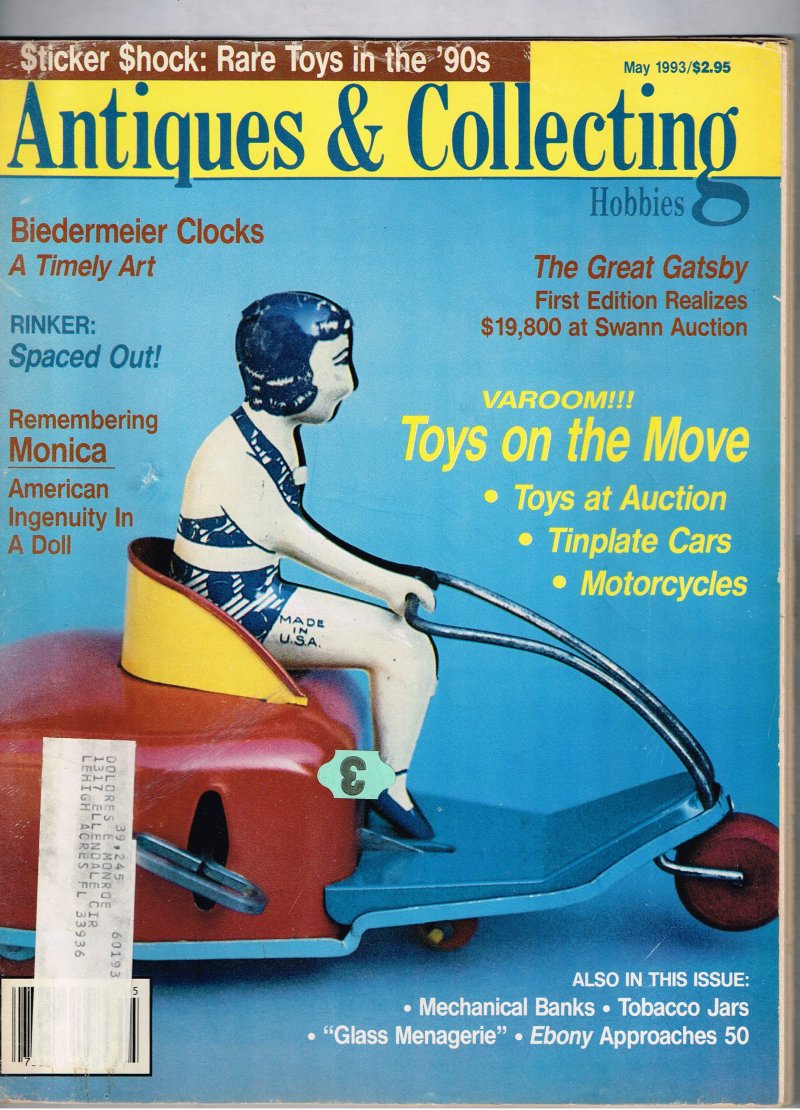 Antiques & Collecting Hobbies Magazine May 1993
