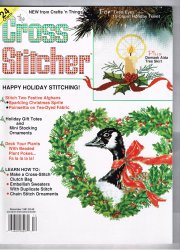 The Cross Stitcher Magazine December 1991