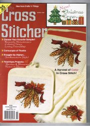 The Cross Stitcher Magazine October 1992