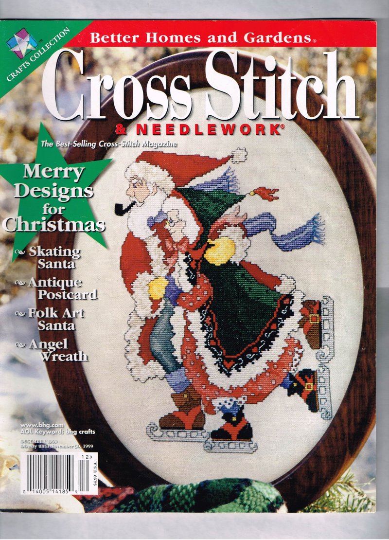 Image 0 of Cross Stitch and Needlework Magazine December 1999