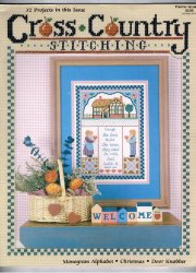 Cross Country Stitching Magazine Premier Issue