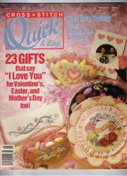 Cross Stitch Quick & Easy Magazine February March 1991