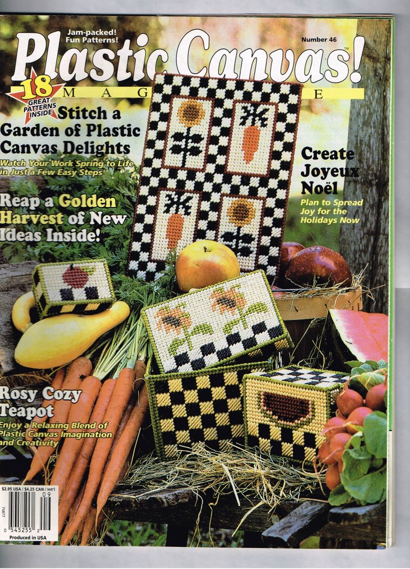 Plastic Canvas Magazine September October 1996 Issue 46