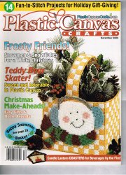 Plastic Canvas Crafts Magazine December 2000
