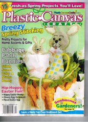 Plastic Canvas Crafts Magazine April 2002