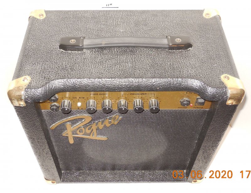 Image 3 of Rogue CG 20 Electric Guitar Practice Combo Amp Rare HTF