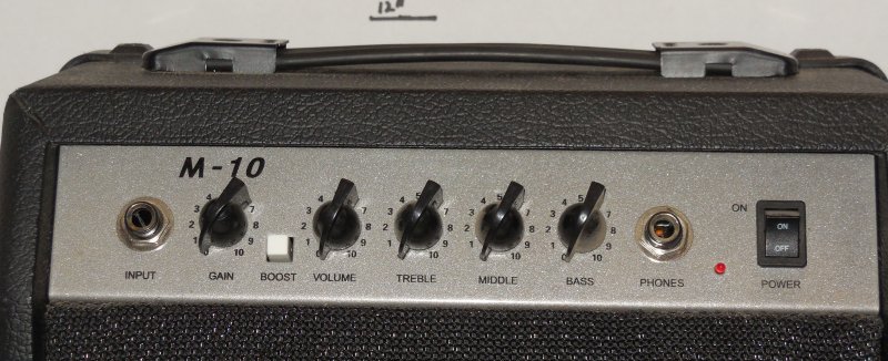 Image 1 of Dean M10 Mean 10 Guitar Practice Amp Rare HTF