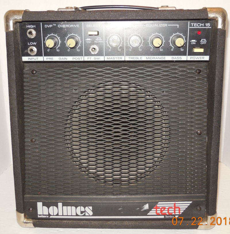 Image 0 of Holmes Tech Series Model Tech 15 Guitar Amp