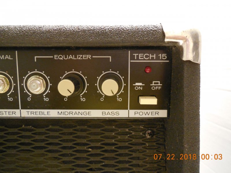 Image 4 of Holmes Tech Series Model Tech 15 Guitar Amp