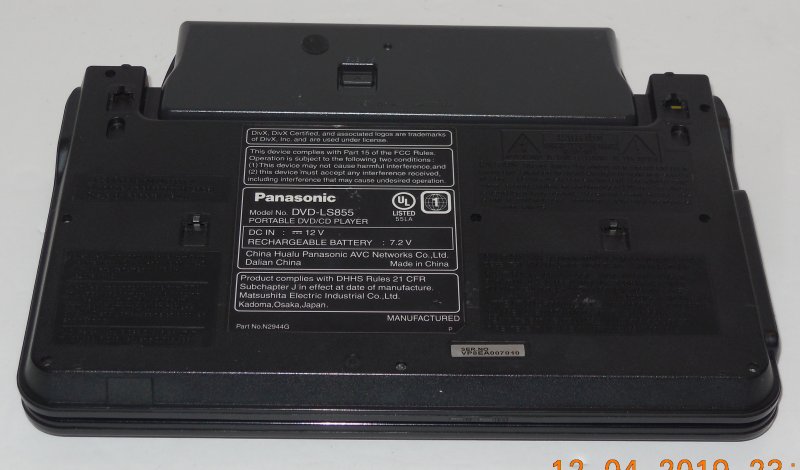 Image 13 of Panasonic DVD-LS855 8.5