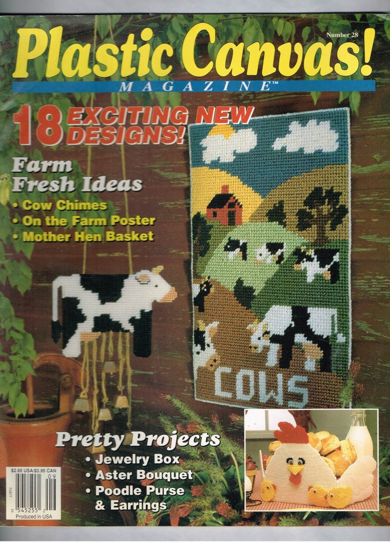 Plastic Canvas Magazine September October 1993 Issue 28