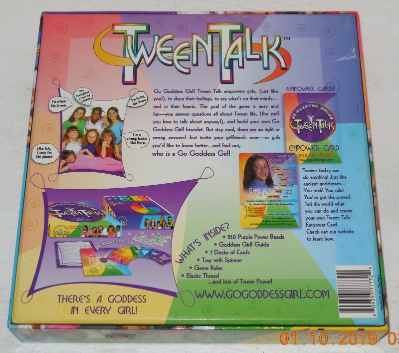 Image 5 of 2000 Go Goddess Girls! Tween Talk by Go Goddess 100% Complete Rare HTF