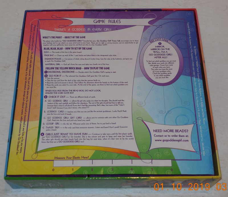 Image 6 of 2000 Go Goddess Girls! Tween Talk by Go Goddess 100% Complete Rare HTF