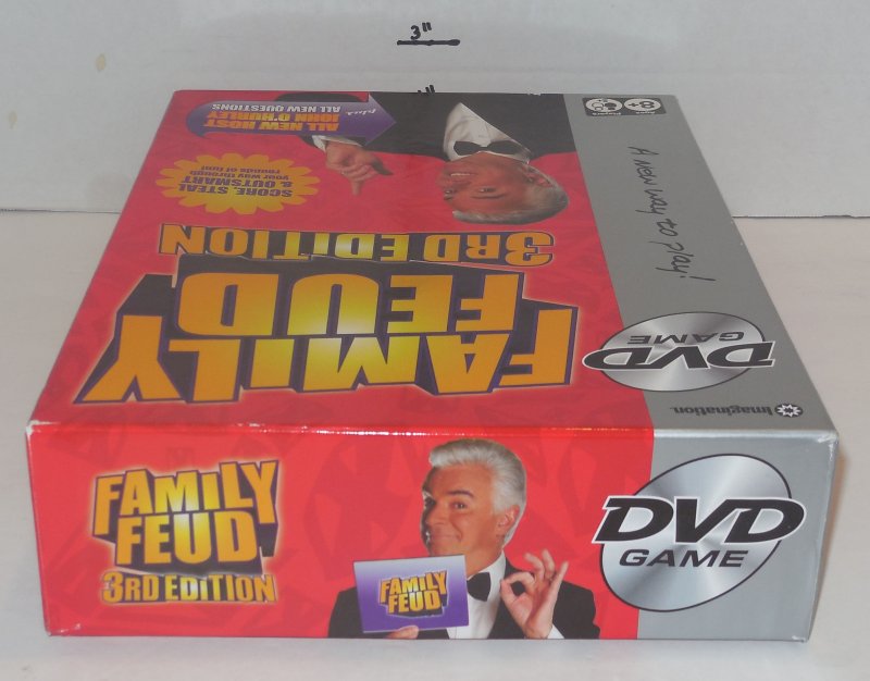 Image 3 of 2007 Imagination Family Feud 3rd Edition DVD Board Game Family