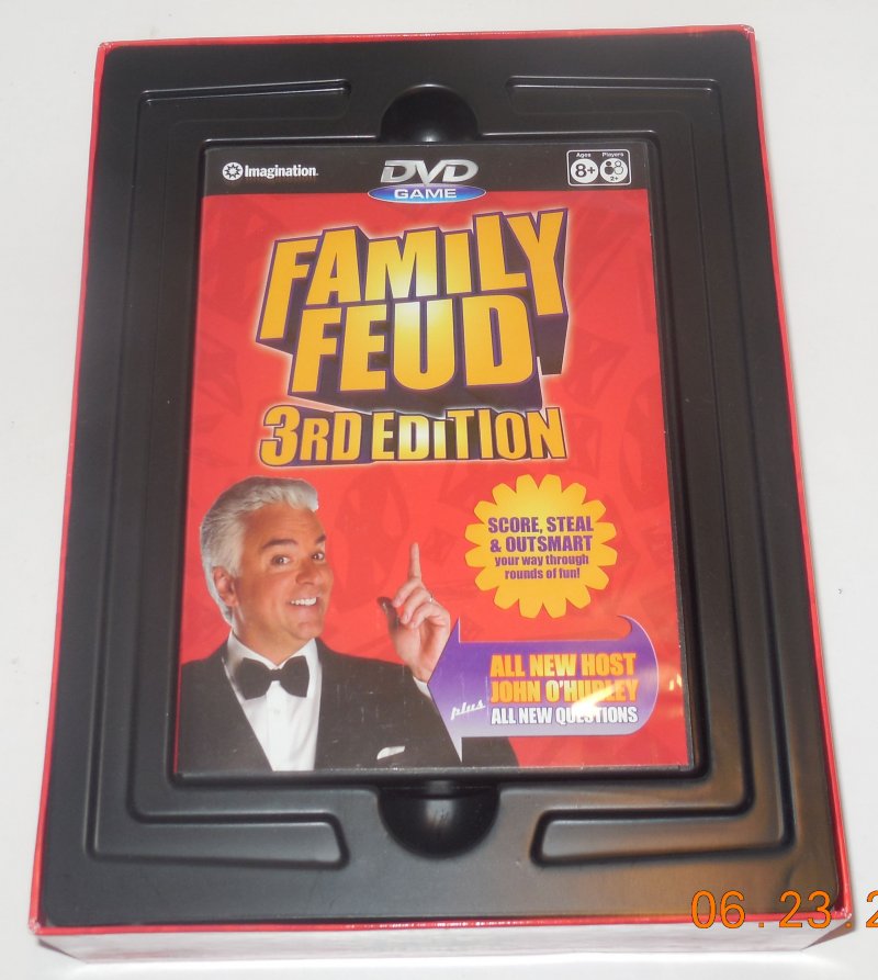 Image 6 of 2007 Imagination Family Feud 3rd Edition DVD Board Game Family
