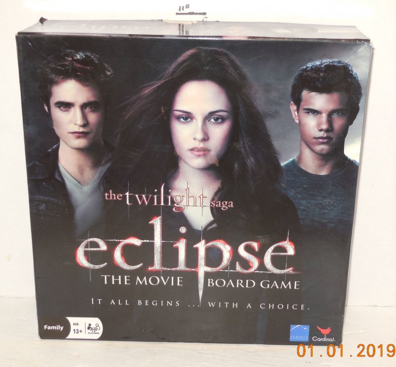 Image 0 of 2009 Cardinal Twilight Saga Eclipse The Movie Board Game Family 100% Complete