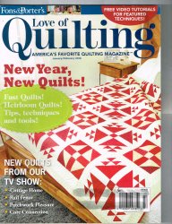 Love Of Quilting Magazine January February 2016