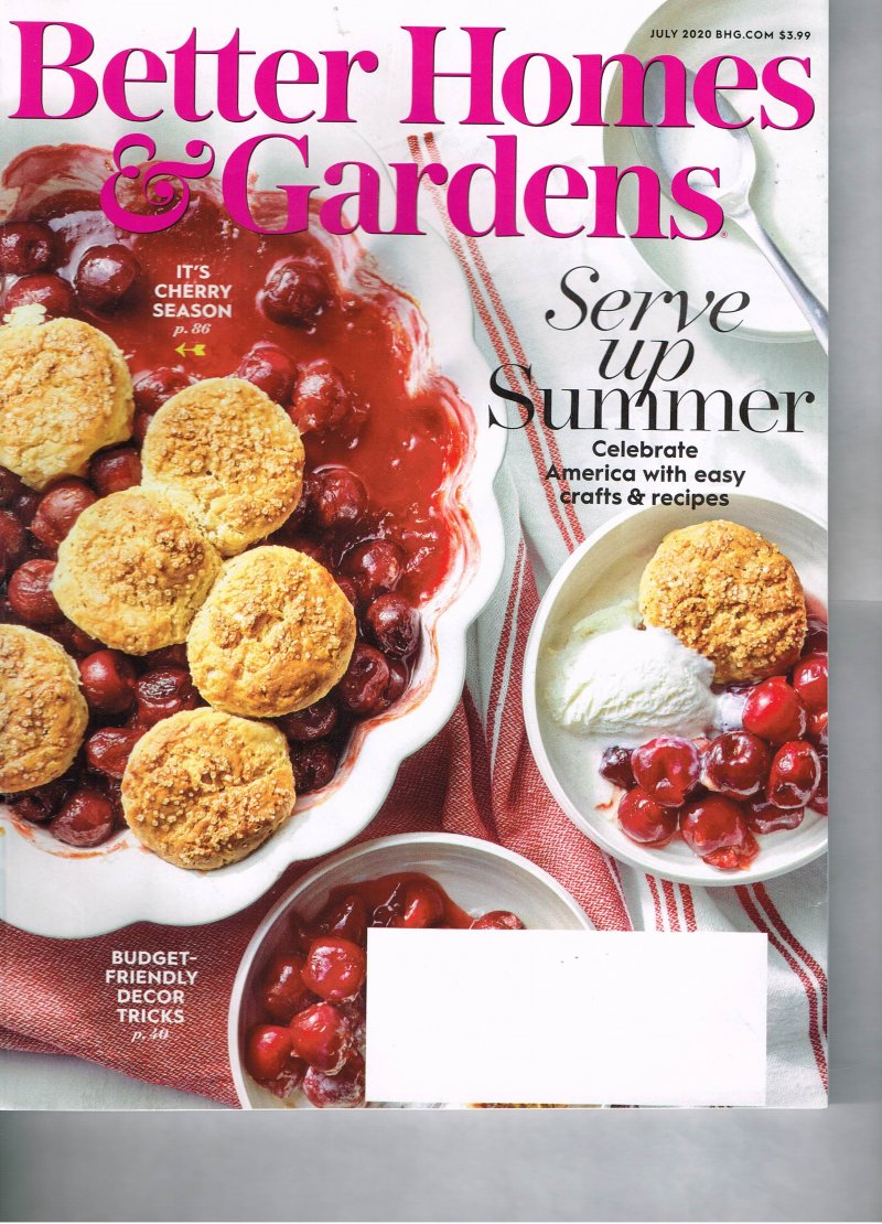Better Homes and Gardens Magazine July 2020