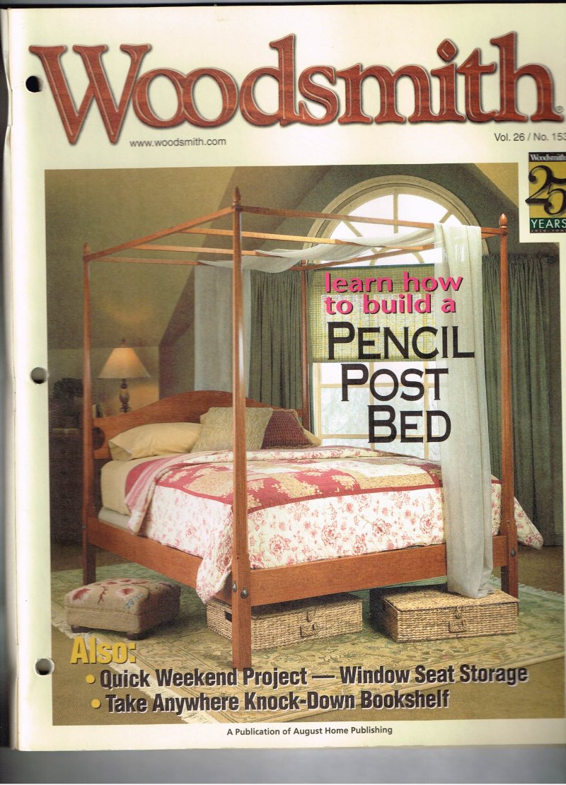 Image 2 of Woodsmith Magazine June July 2004 Vol 26 No 153
