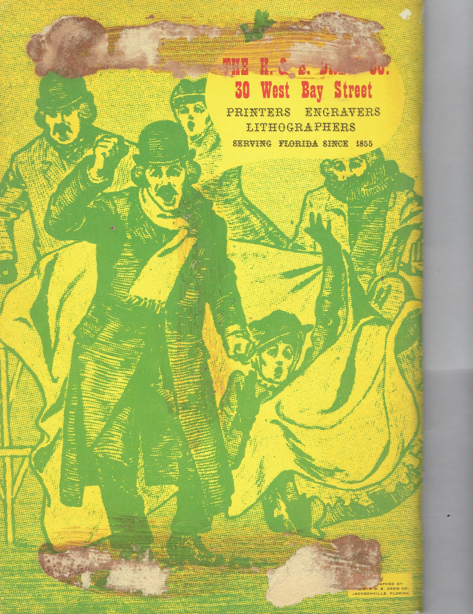 Image 1 of 1961 17th Annual Gator Bowl Game Program Penn State PSU GA Tech Vintage Football