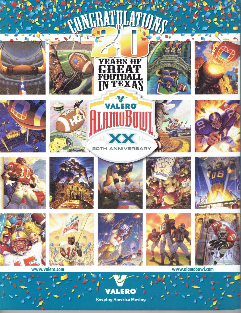 Image 1 of 2012 Alamo Bowl Game Program Texas Longhorns Oregon State Beavers RARE VHTF