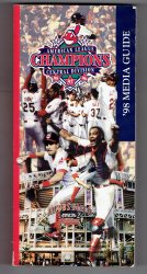 1998 Cleveland Indians Media Guide MLB Baseball
