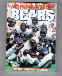 1996 Chicago Bears Media Guide