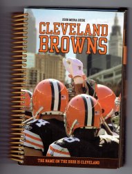2008 Cleveland Browns Media Guide NFL Football