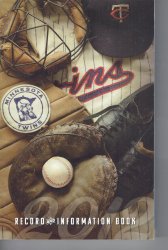 2012 Minnesota Twins Media Guide MLB Baseball