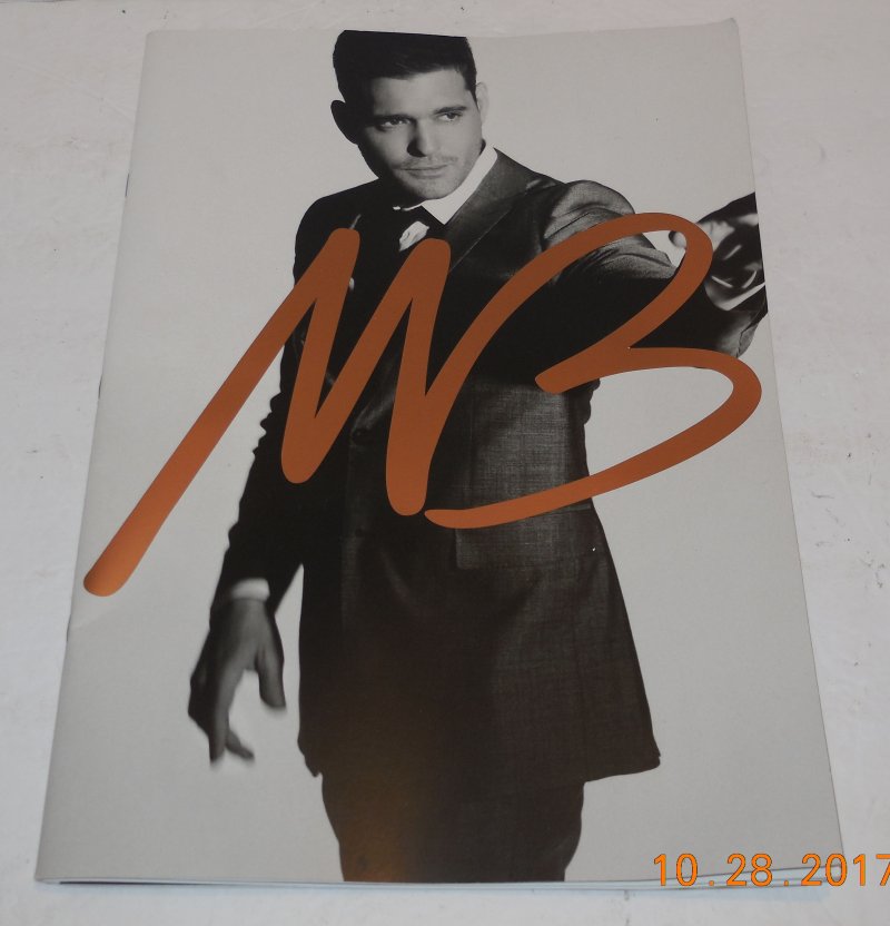 Image 0 of Michael Buble 2011 Crazy Love Tour Concert Program Souvenir Book HTF RARE