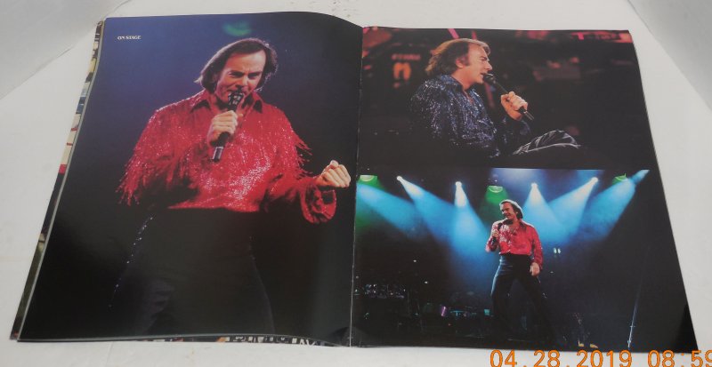 Image 7 of Neil Diamond 1987 Headed For the Future Tour Concert Program Souvenir Book HTF