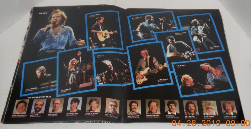 Image 8 of Neil Diamond 1987 Headed For the Future Tour Concert Program Souvenir Book HTF
